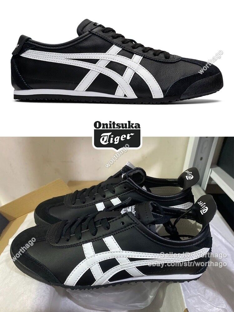 Onitsuka Tiger MEXICO 66 Sneakers - Black/White 1183C102-001 Shoes Men & Women