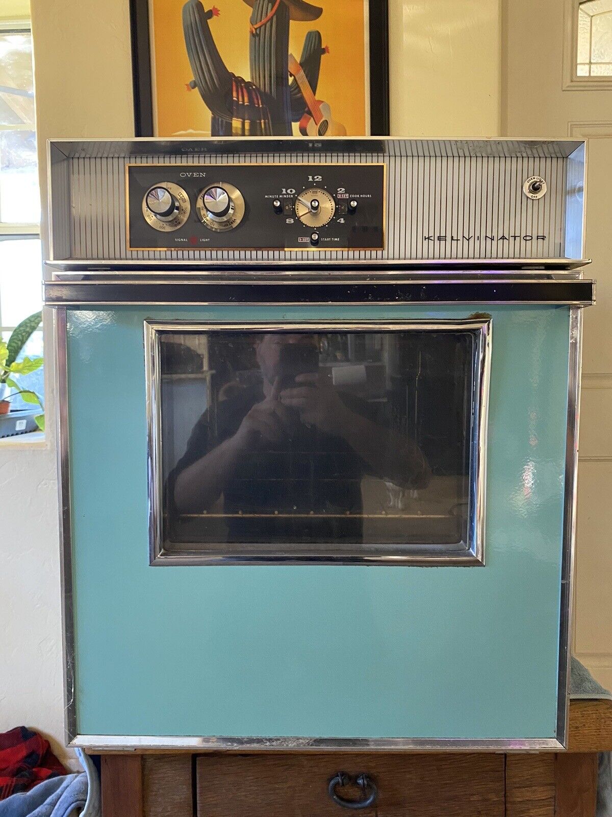 Atomic MCM Kelvinator Oven and Stove Top