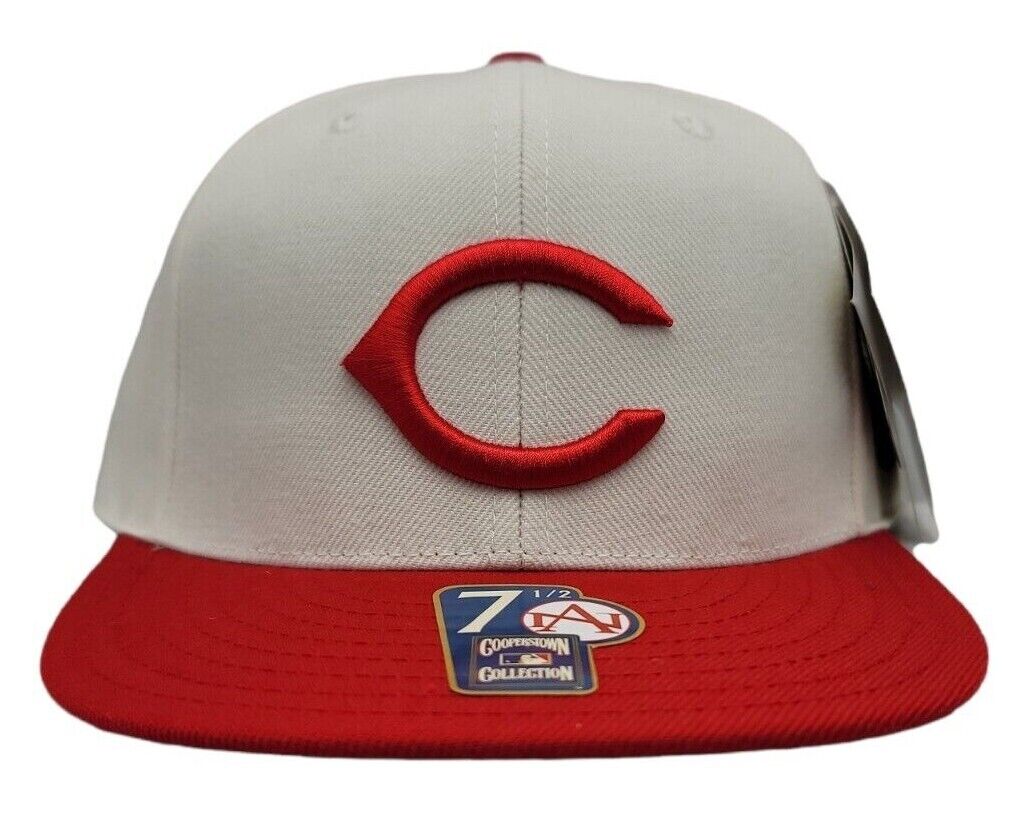 Cincinnati Reds 1957 -1958 Fitted Hat Cooperstown Collection