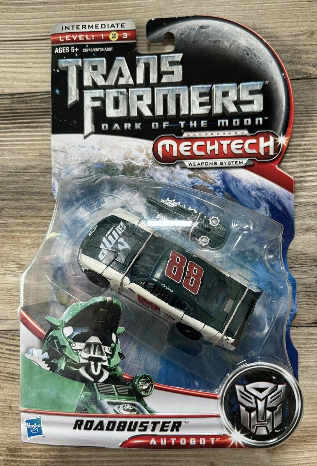 2010 Transformers Dark of the Moon Mechtech Deluxe Class Roadbuster Figure NEW
