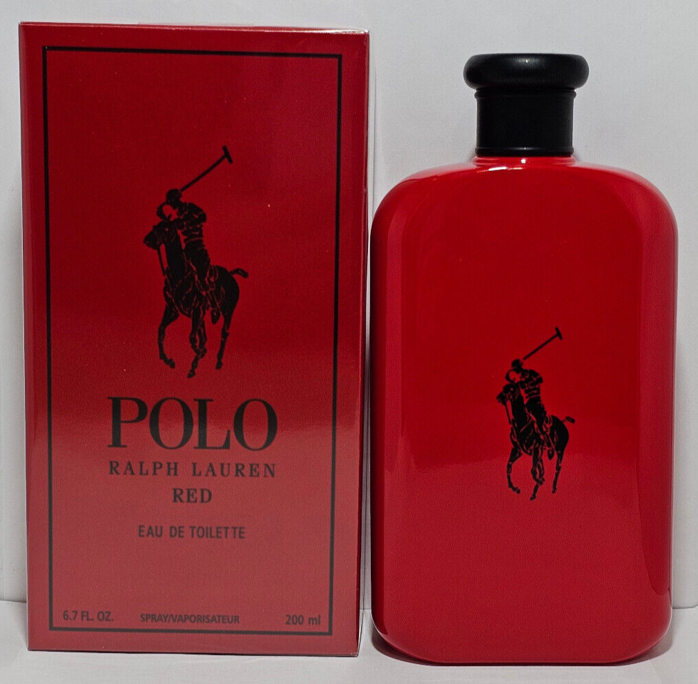 Ralph Lauren Polo Red 6.7oz / 200ml Men\'s Eau De Toilette Spray Brand New Sealed