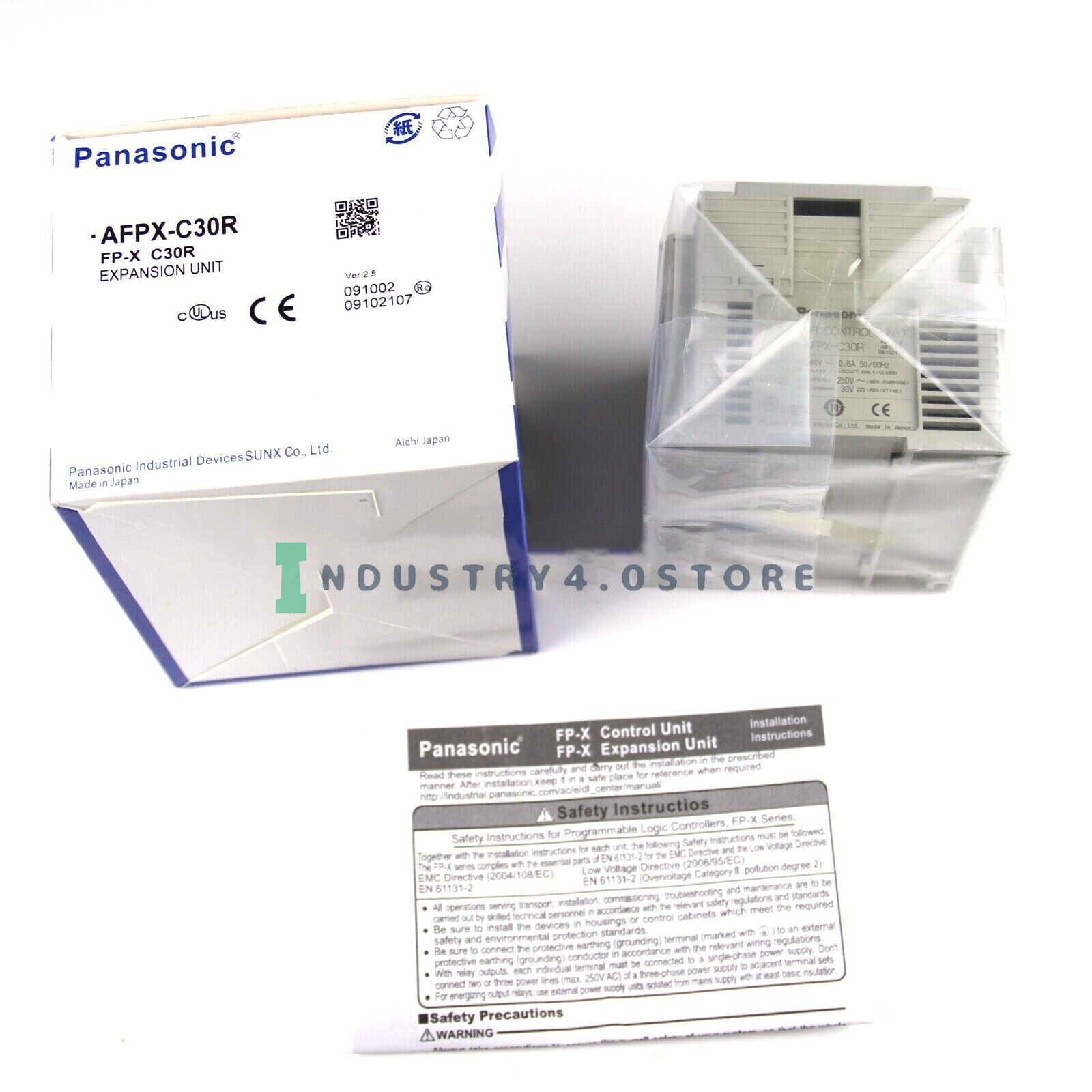 NEW Panasonic AFPX-C30R PLC Control Unit 100~240VAC 16 DC Inputs