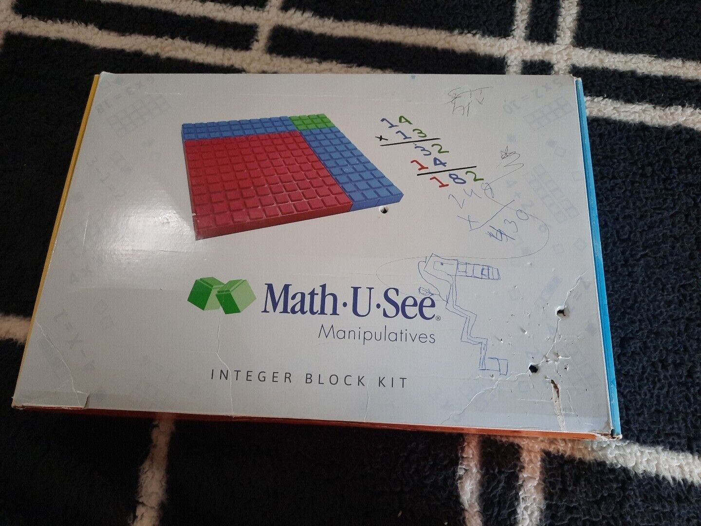 Math U See Manipulatives Integer Block Kit Home School Mathematics *INCOMPLETE*
