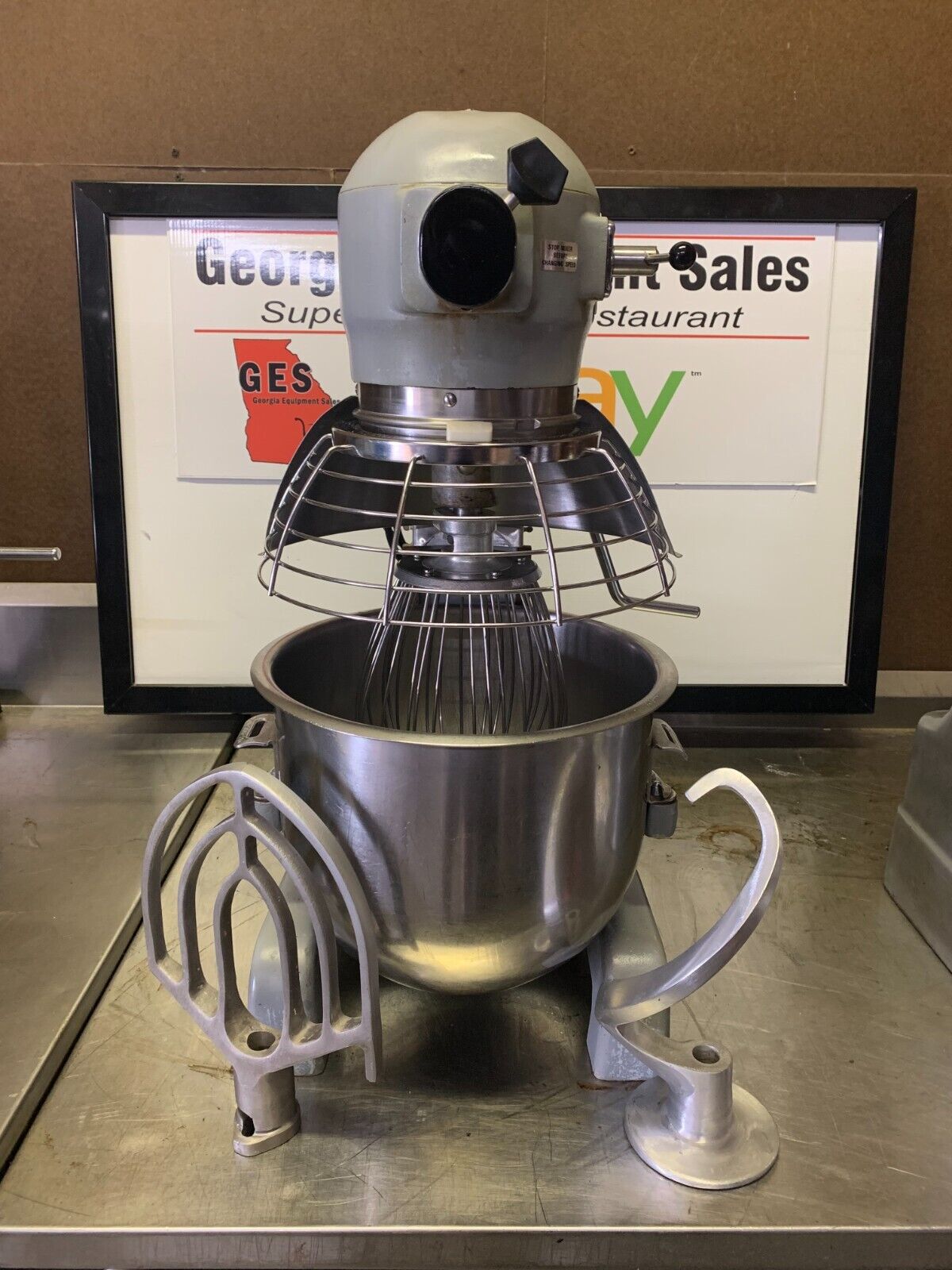 Hobart A-200T Complete w/ Hobart S/S Bowl & Attachments