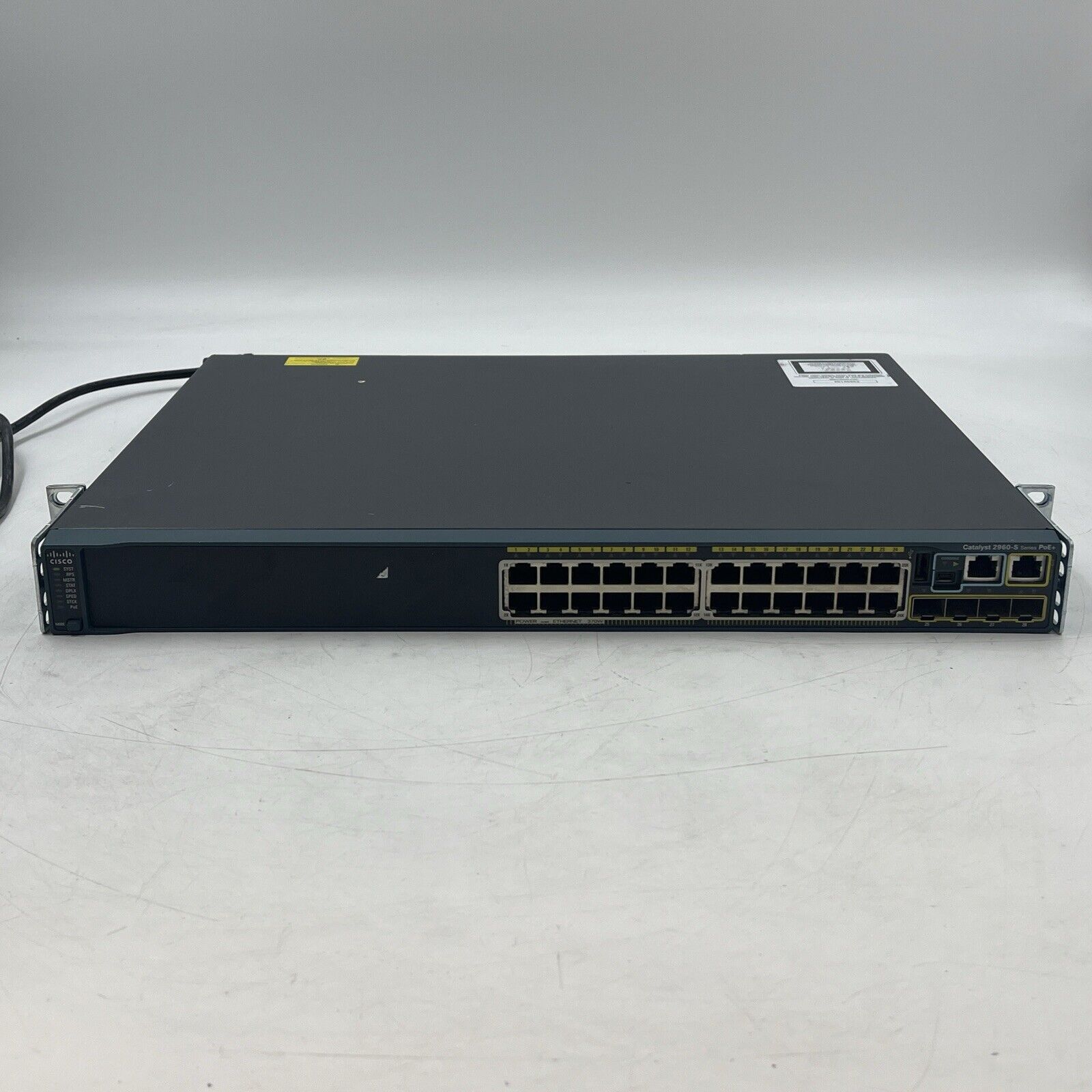 Cisco Catalyst 2960S WS-C2960S-24PS-L 24-Port Gigabit Ethernet Managed PoE