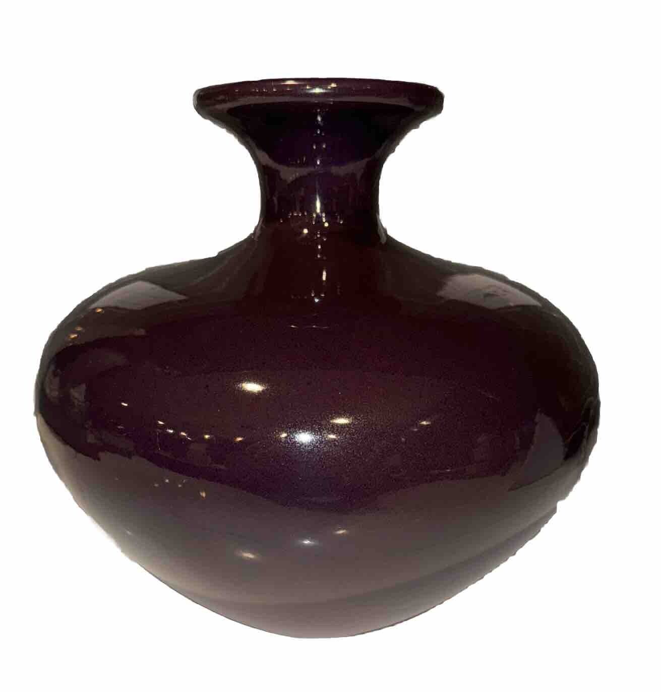 Vintage Vanguard Vase Plum Color