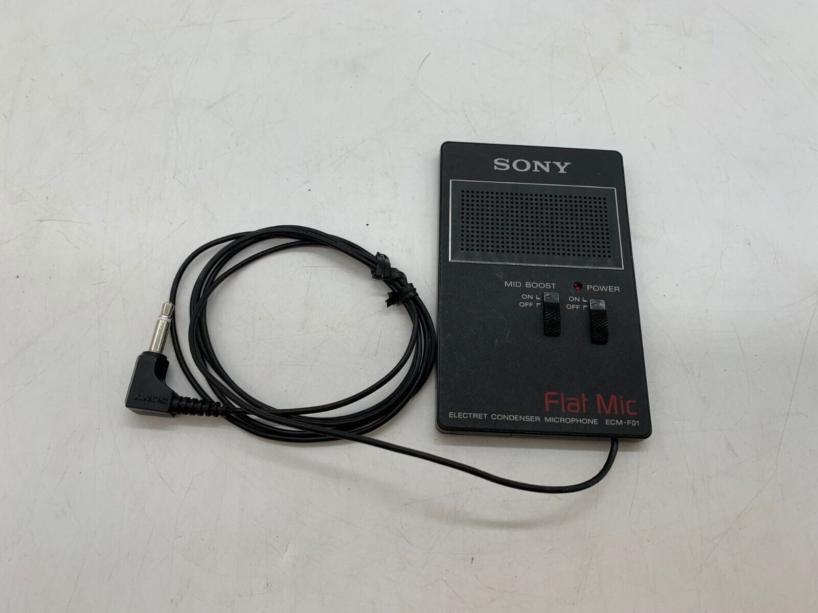 Sony Flat Mic Electret Condenser Microphone ECM-F01 