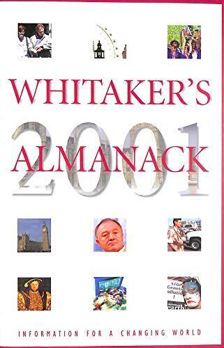 Whitaker\'s Almanack 2001 (133rd Ed.) (Standard Edit... Paperback / softback Book
