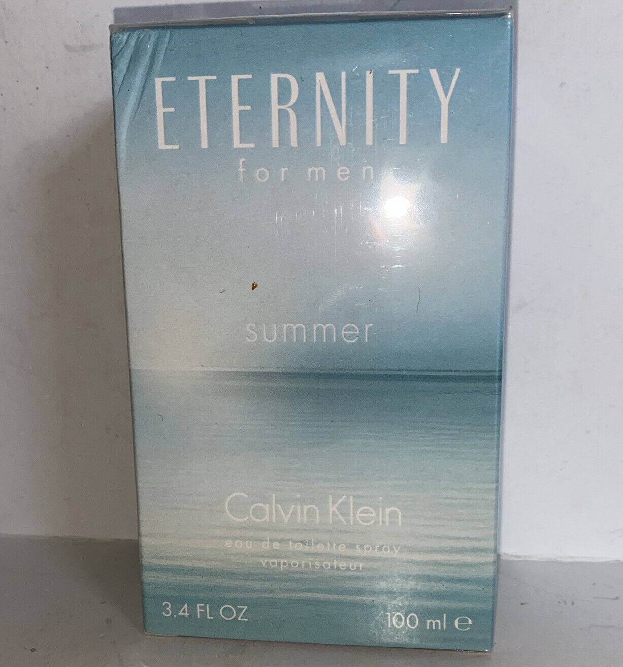 Vintage Eternity Summer 3.4 floz EDT Spray By  CALVIN KLEIN for MEN Sealed 2014