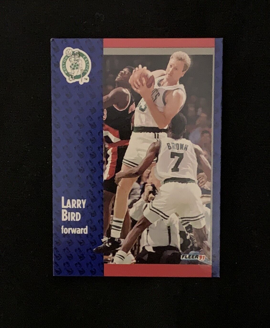 1991 Fleer Larry Bird &8 Chicago Bulls \