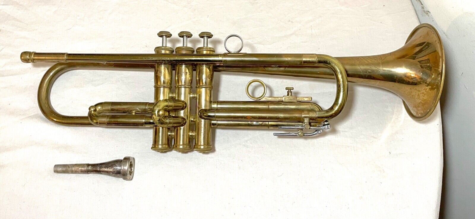 vintage 1950\'s F.E. Olds Ambassador Los Angeles California brass trumpet great