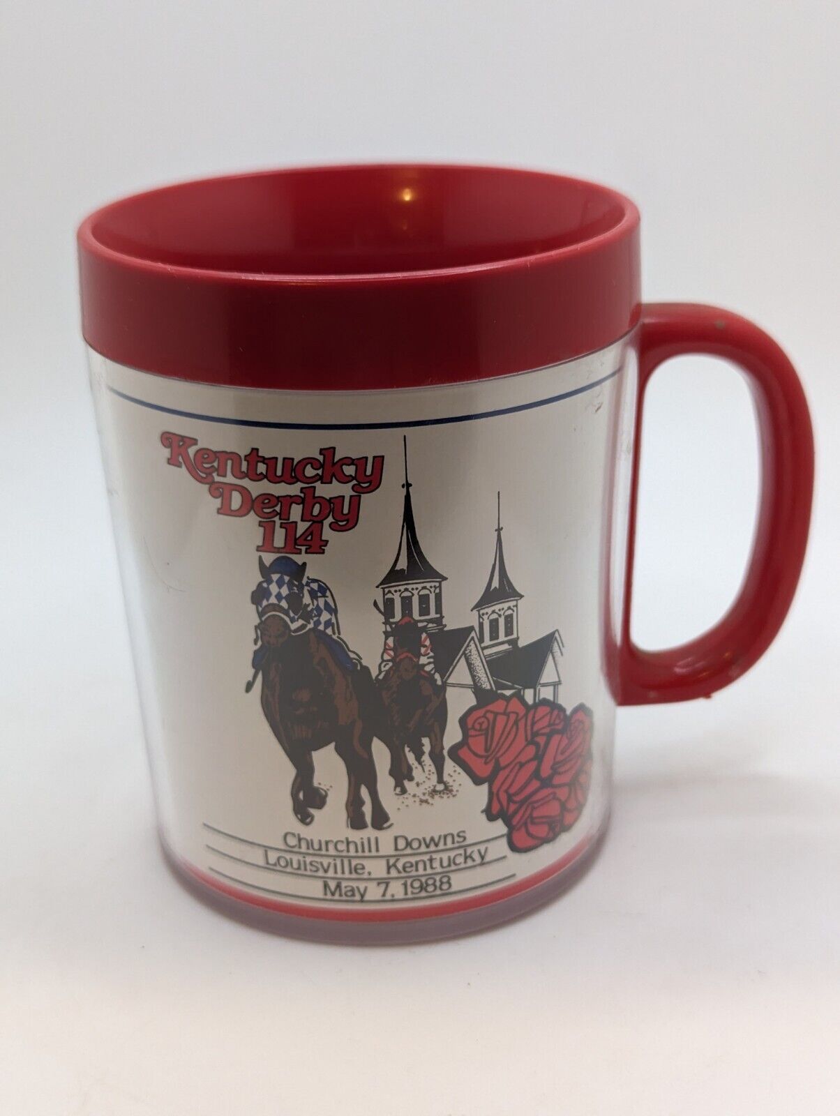 Vintage Kentucky Derby 114 Mug Churchill Downs 1998