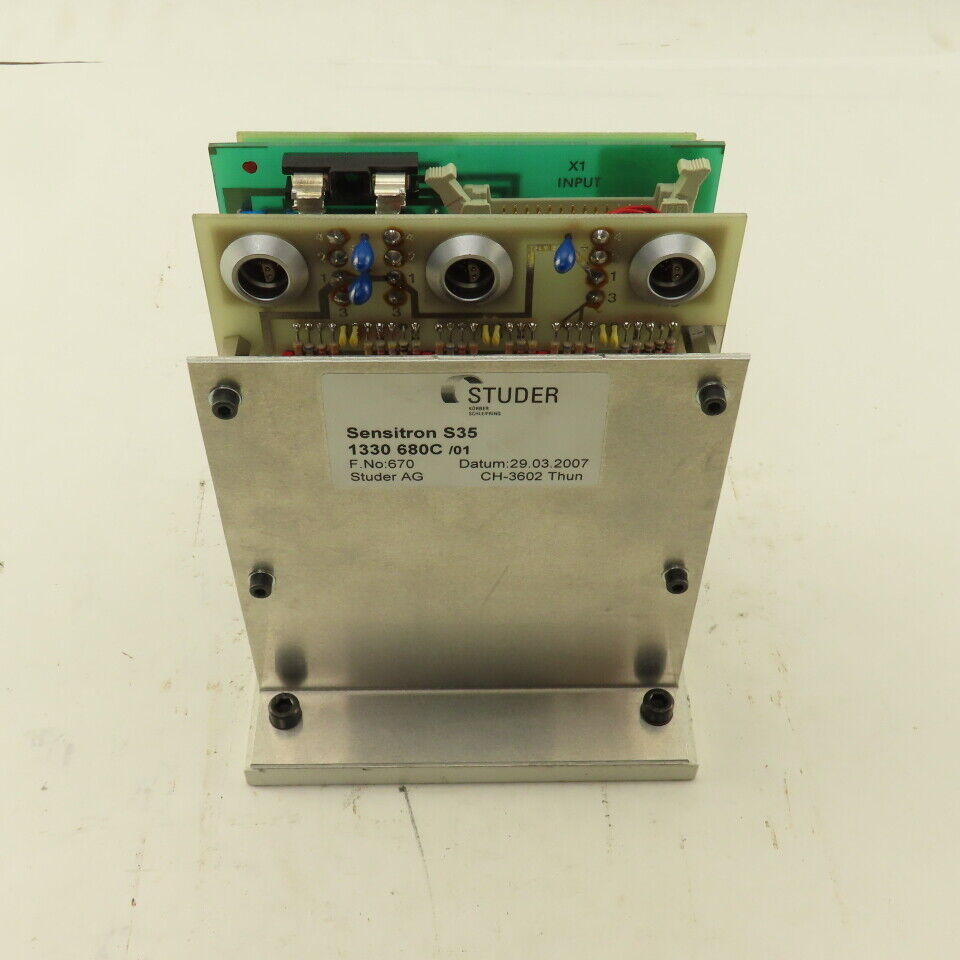 Studer 1330 680C/01 Senditron S35 Circuit Board Assembly Parts/Repairs