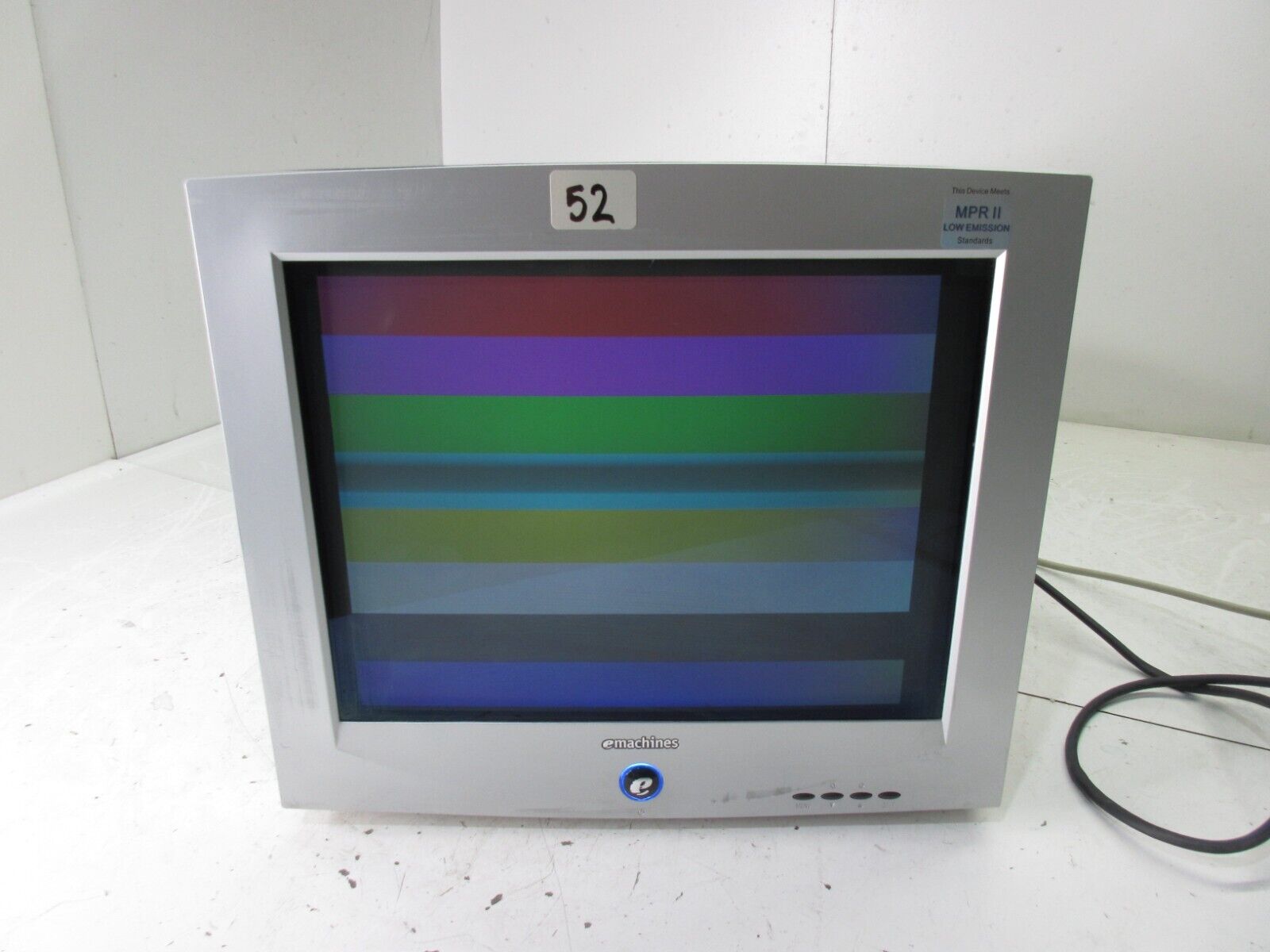 eMachines eView 17f3 786N CRT Computer Monitor