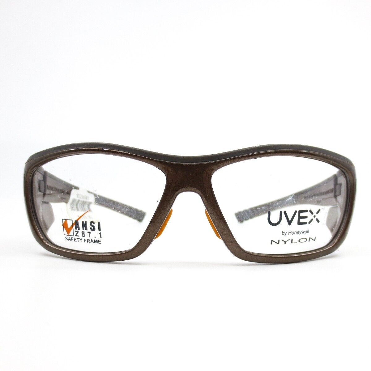 Titmus Safety Eyeglasses Frames 166 sw07 T2 Brown Z87-2+ 60-13-120