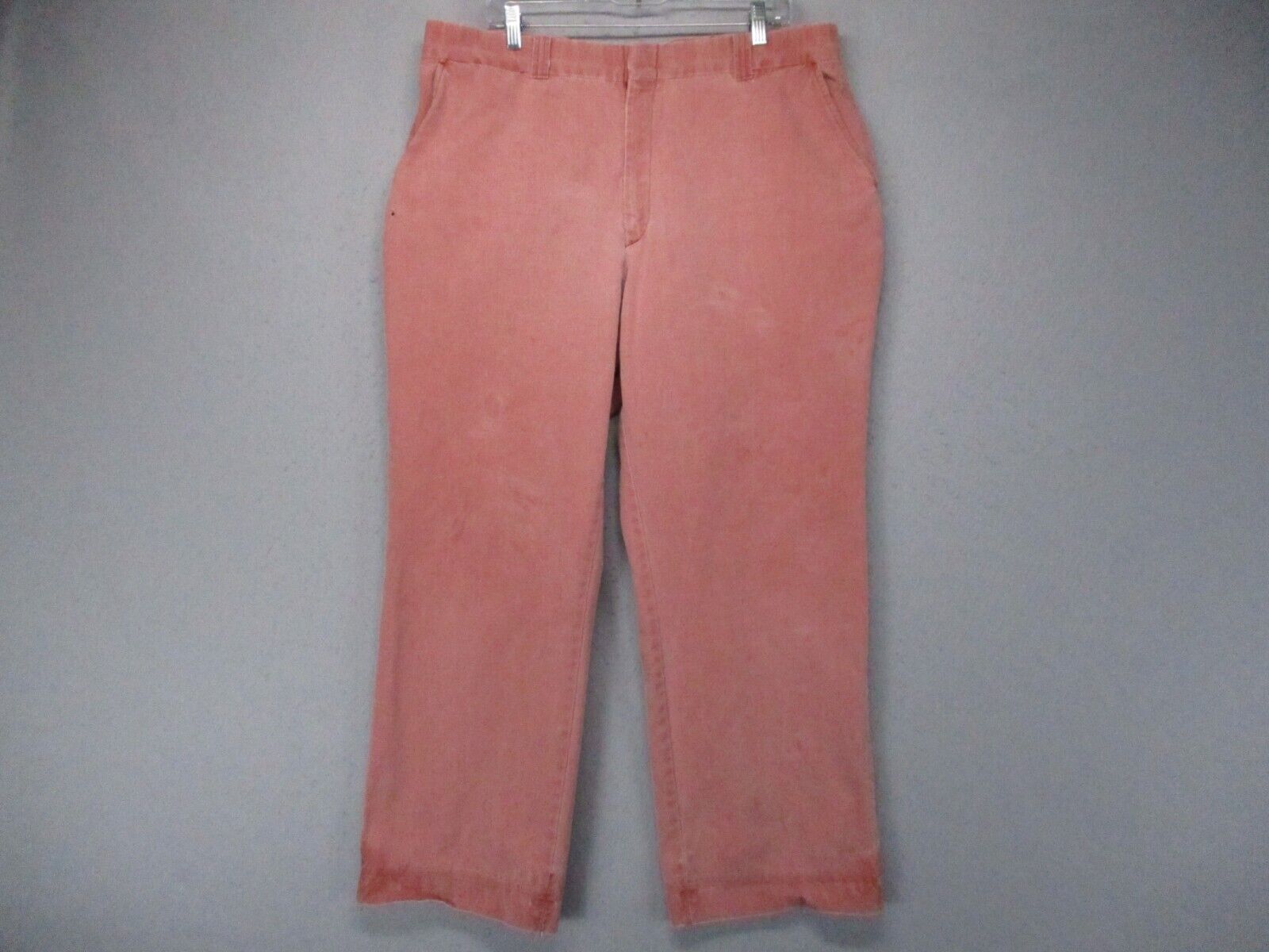 Vintage Murray\'s Pants Mens 40 Red Chino 80s Nantucket Distressed Trouser 38x29