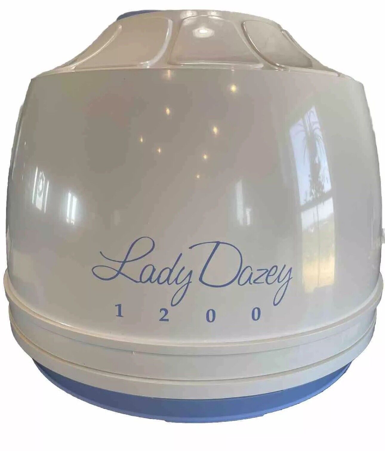 Hair Dryer Vintage Lady Dazey 1200 Tabletop Portable Salon Style Bonnet 4-Speed
