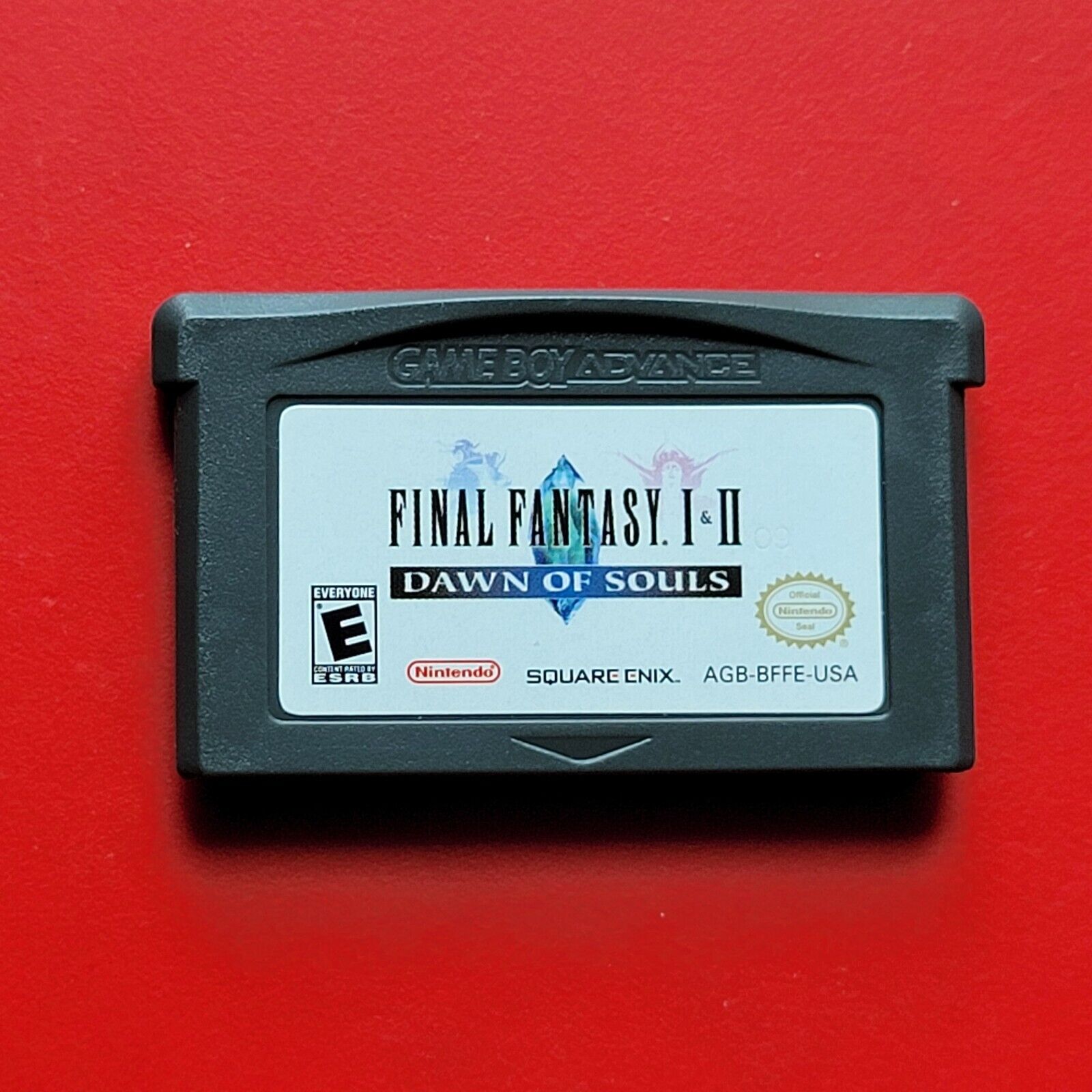 GBA Final Fantasy I & II: Dawn of Souls RPG Game Boy Advance Authentic Saves