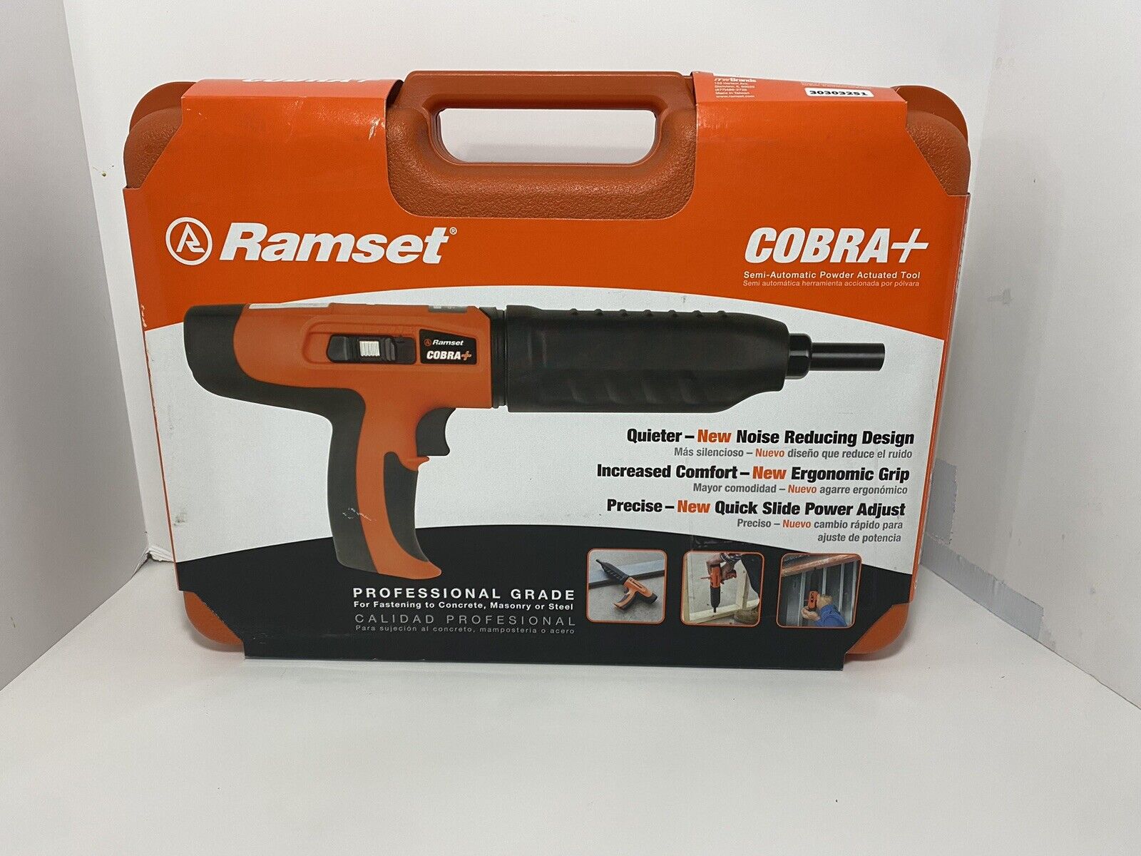 Ramset 16942 Cobra+ 0.27 Caliber Semi-Automatic Powder-Actuated Tool *FREE SHIP*