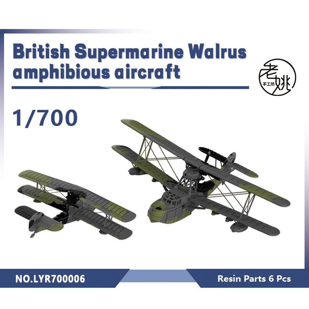 Yao\'s Studio LYR700006 1/700 British Supermarine Walrus Amphibious Aircraft
