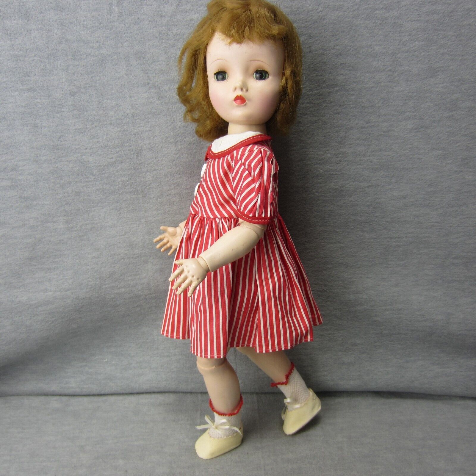 Vintage Madame Alexander Cissy Face Winnie Walker Doll Rooted Hair Jointed 17in