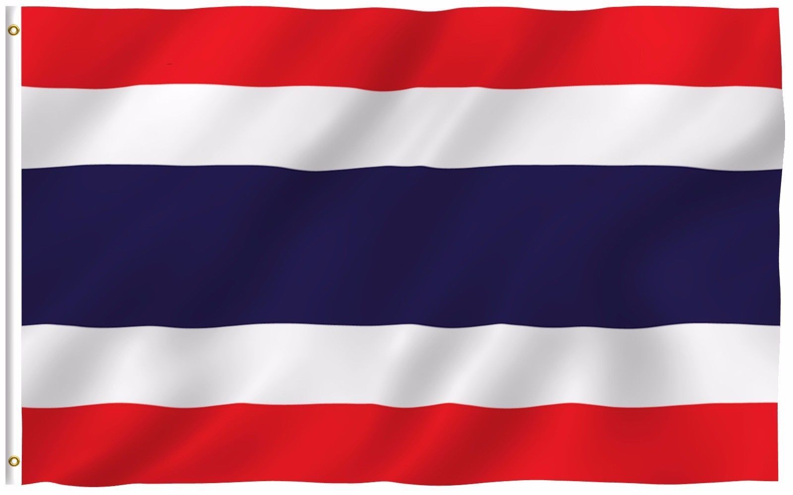 3x5 KINGDOM OF THAILAND Thai Country Flag 3\'x5\' Banner Brass Grommets