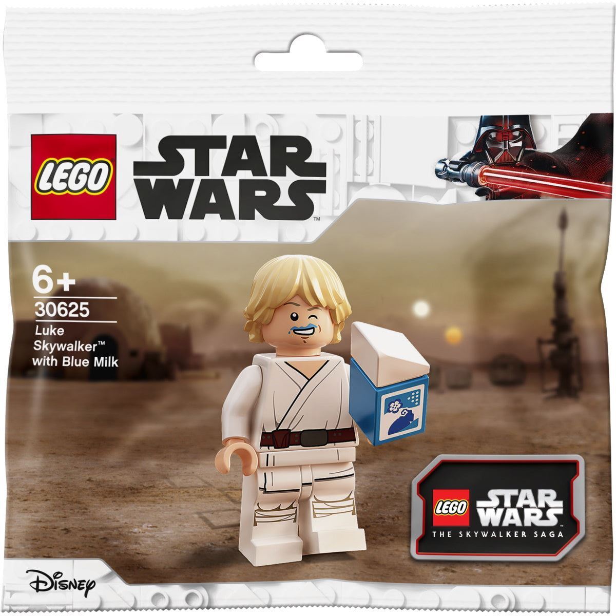 LEGO Star Wars: Luke Skywalker with Blue Milk 30625 - 6 Piece Building Kit [NEW]