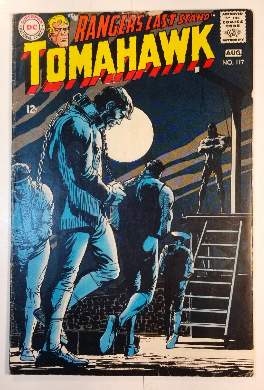 TOMAHAWK #117 DC COMICS 1968 NEAL ADAMS COVER F- 5.5 FRED RAY COMBINED SHIPPING