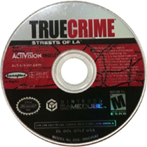 Nintendo GAMECUBE True Crime:Streets of L.A.(DISC ONLY) 2001 *TESTED WORKING* LA