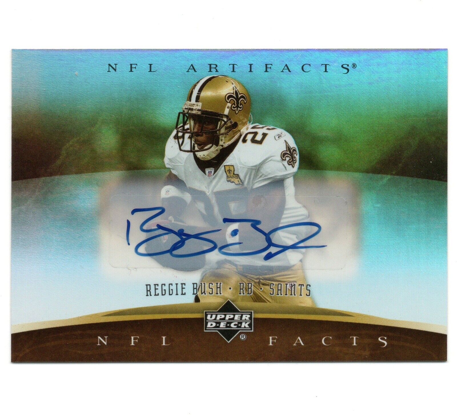 Reggie Bush 2007 Upper Deck Artifacts - NFL Facts Autographs #NF-RE Auto