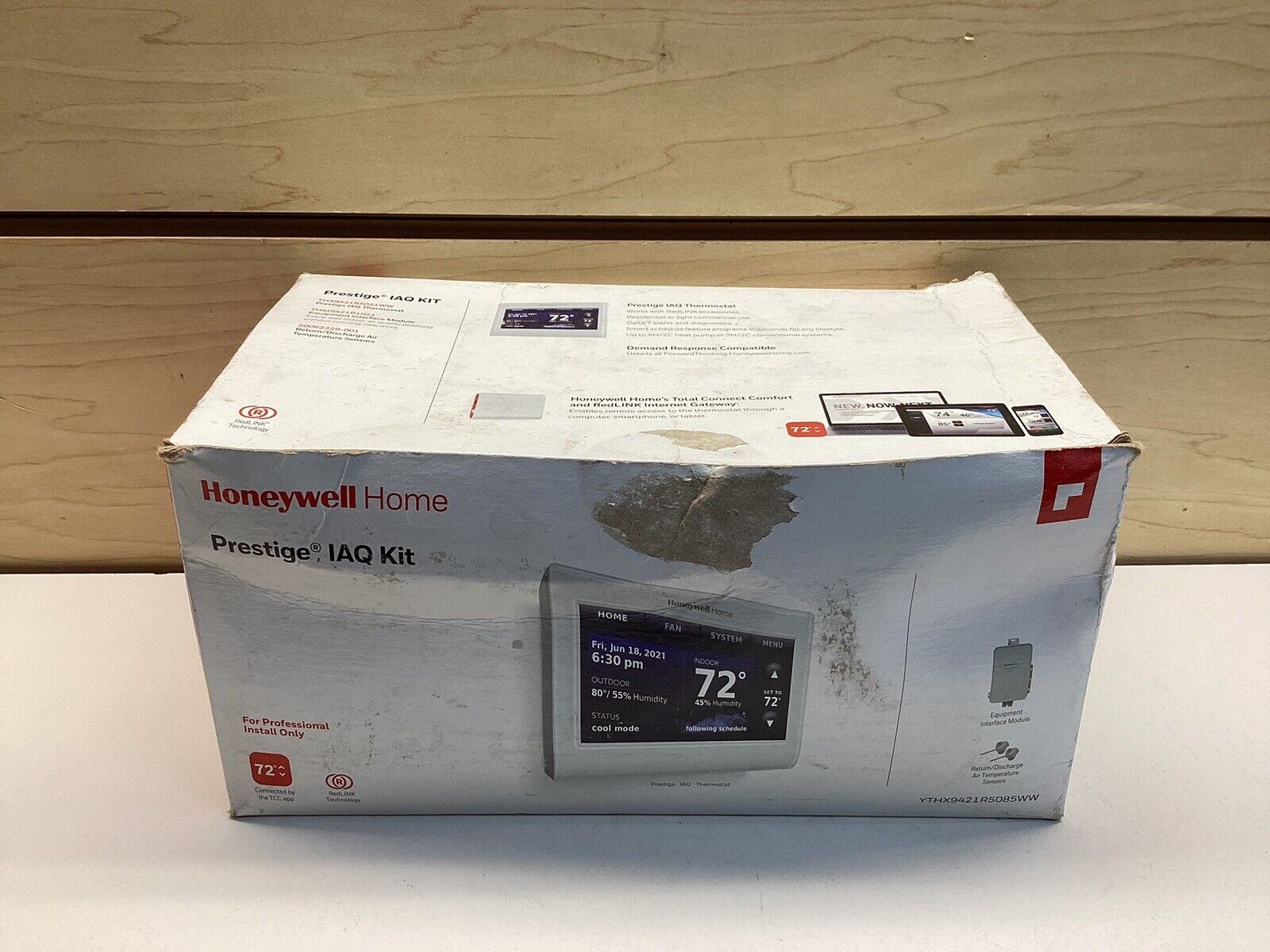 Honeywell YTHX9421R5085WW Prestige IAQ Kit 2 Wire New Open Box NOS COMPLETE