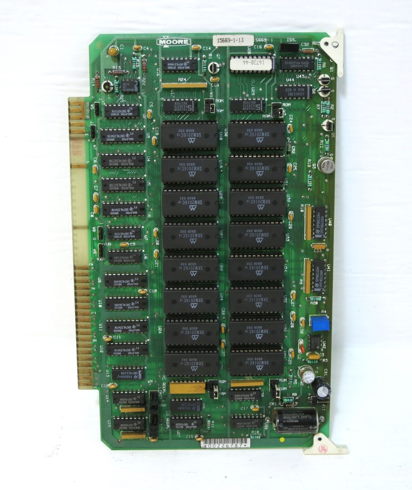 Moore 15669-1-13 PC Board PLC Module PCB Card 15669-36-5 14730-44