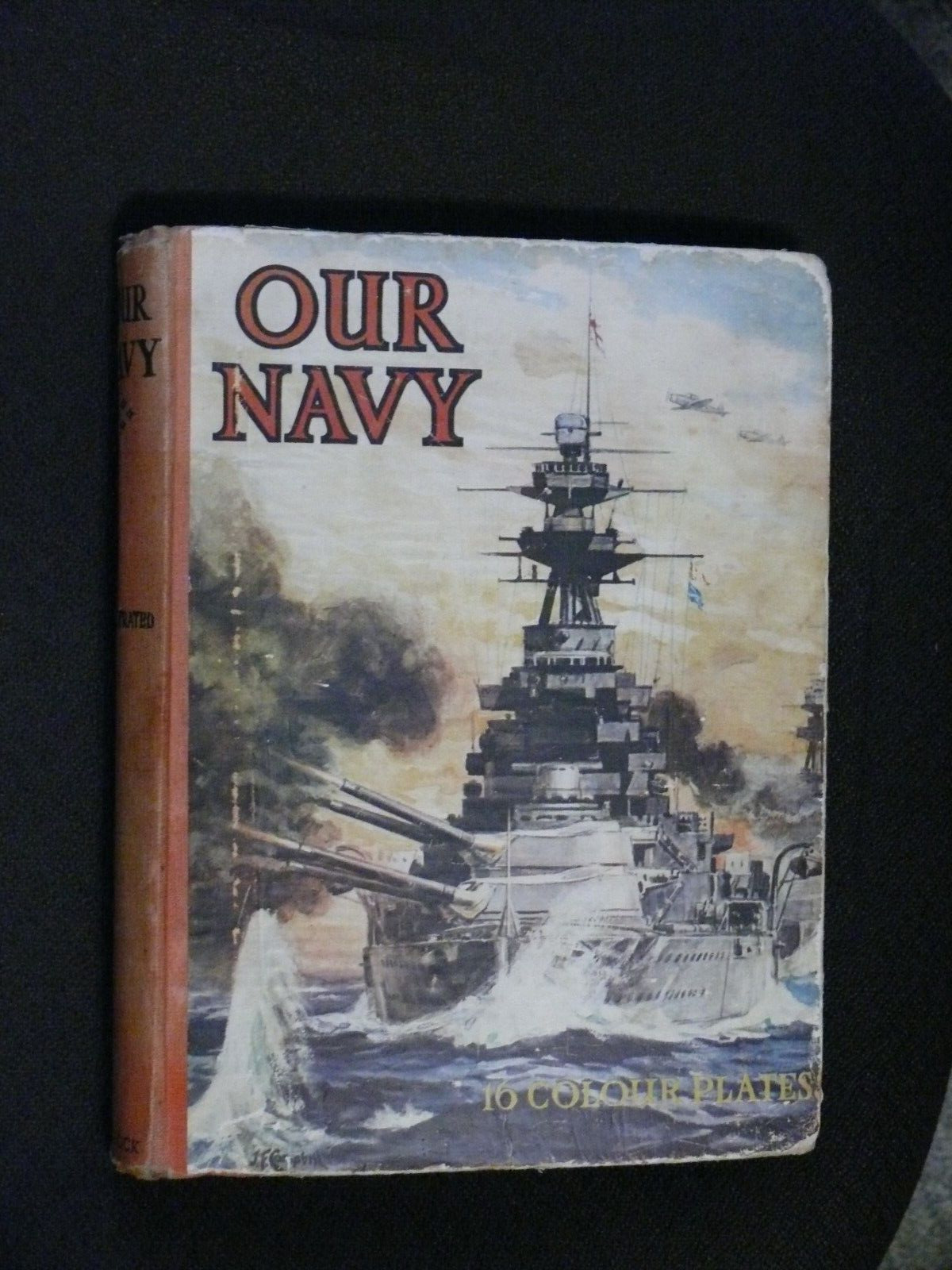Our Navy Illustrated Hardback 1941