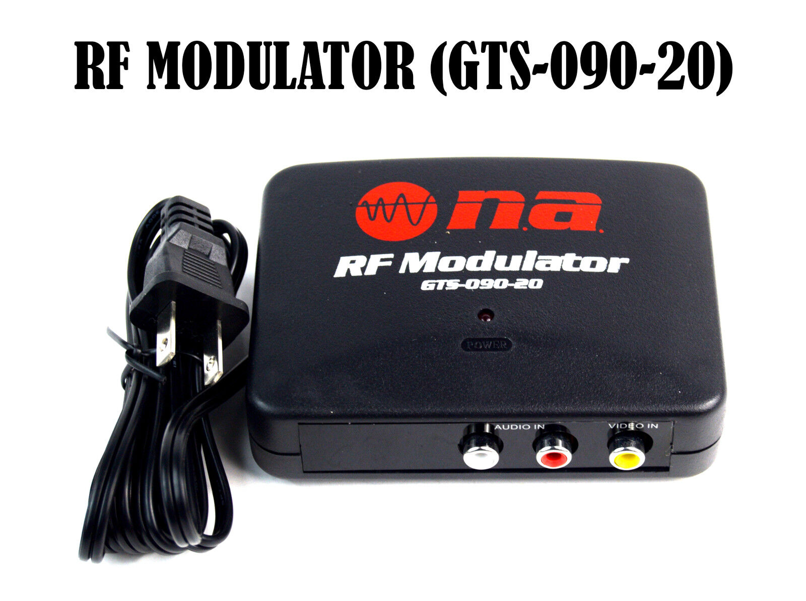 RF Modulator Auto TV Switch AV Device to TV RF Shielded Coaxial