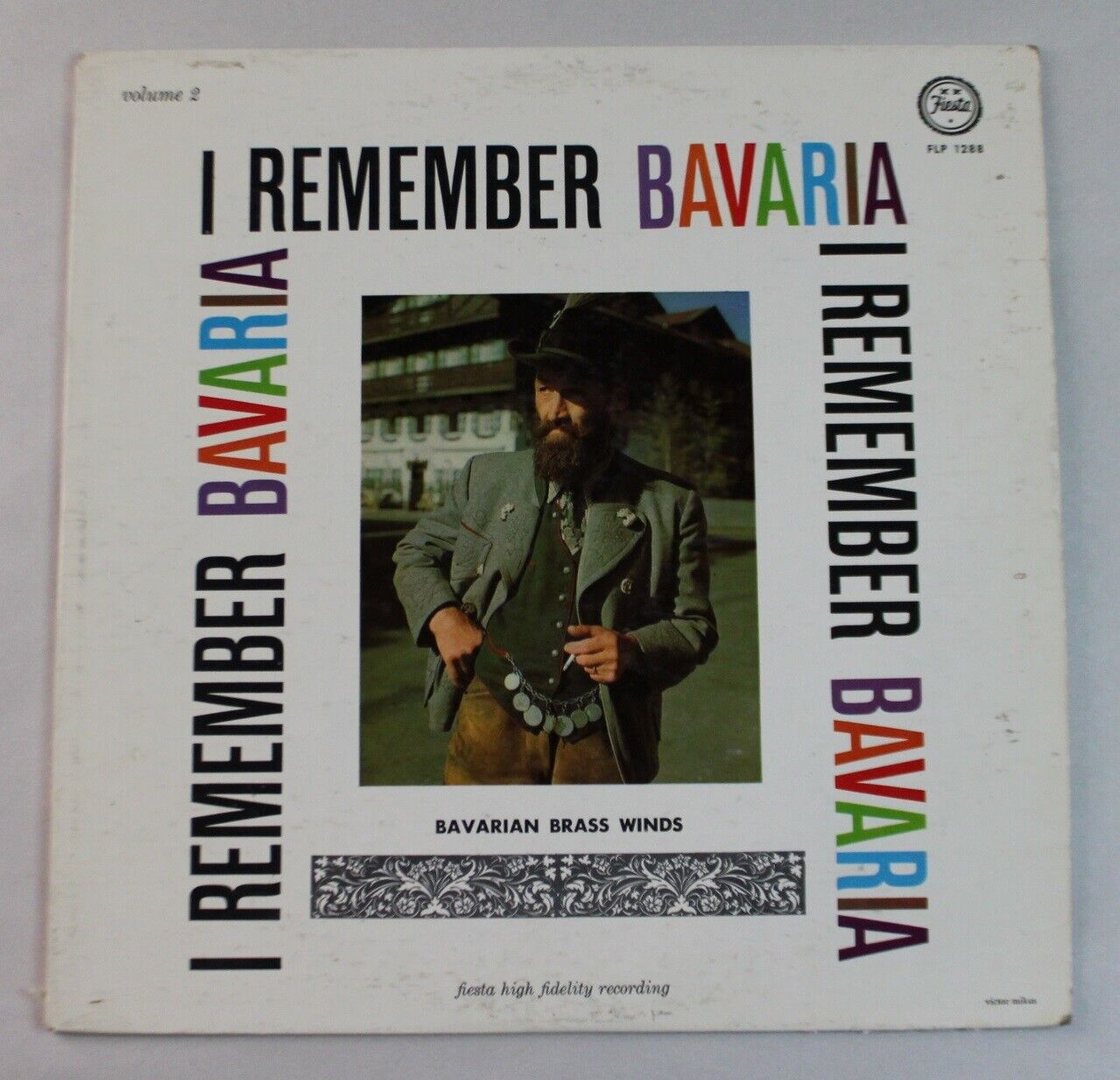 The Bavarian Brass Winds ‎– I Remember Bavaria Volume II, vinyl LP, Rare copy
