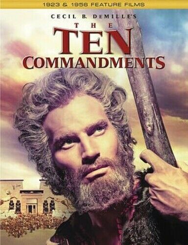 The Ten Commandments (1923 and 1956) [New Blu-ray] 3 Pack, Ac-3/Dolby Digital,