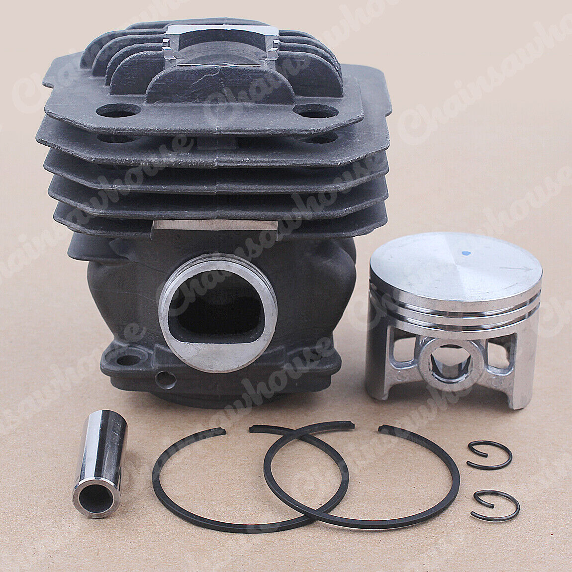 48MM Cylinder Piston Kit For Oleo-Mac 956 Efco 156 Emak 395023 Chainsaw 50012095