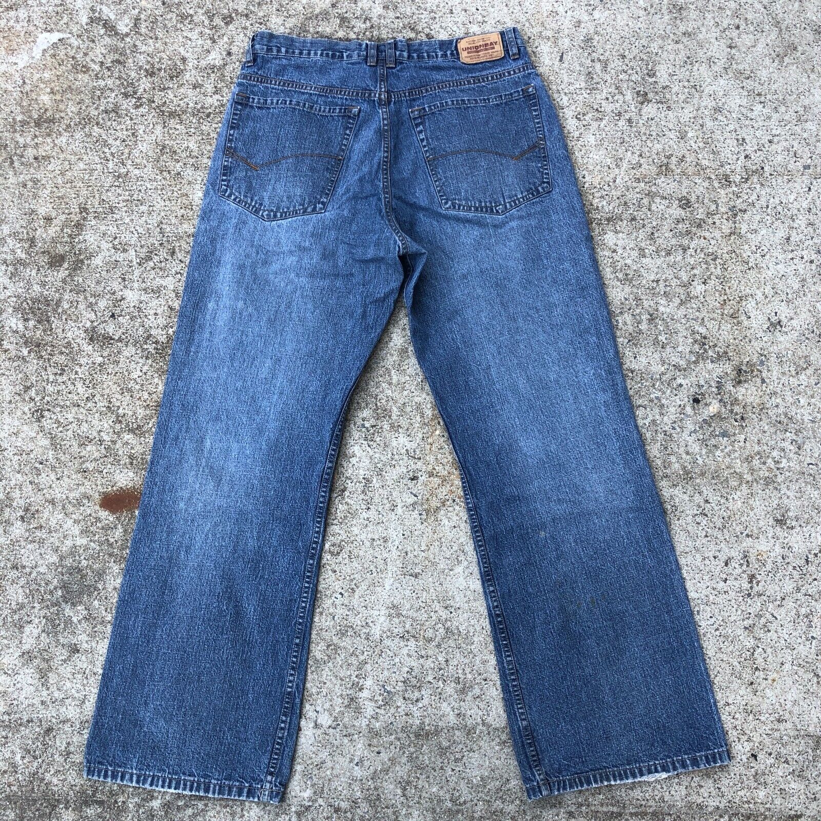 Vintage Union Bay Jeans Adult 33x32 Loose Baggy Bootcut Wide Leg Y2k Skater