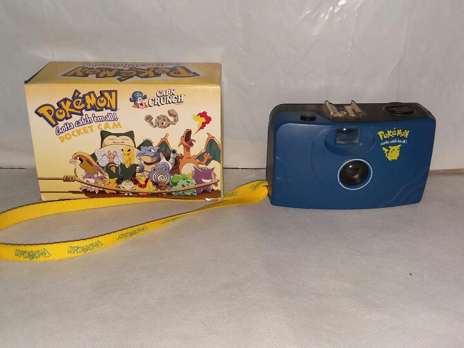 1999 Cap’ N Crunch Pokemon Camera Collectible Film Camera S1