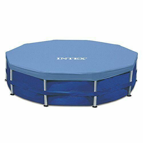 Intex 15\' Round Pool Cover for Metal Frame Above Ground Swimming Pools - 28032E