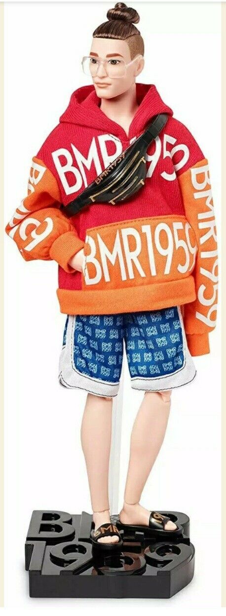 Barbie BMR1959 Bold Logo Hoodie & Basketball Shorts incl collector 2019 MINT