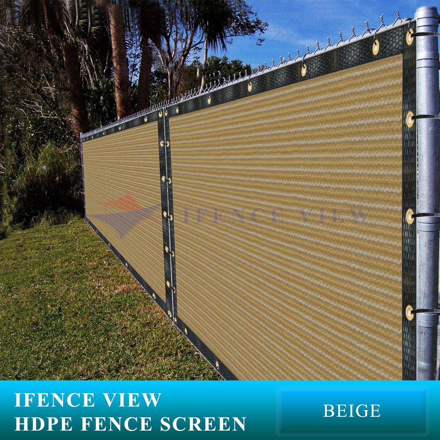 Ifenceview 3' 4' 5' 6 ' Fence Privacy Screen Shade Cloth Balcony Railing 7 Color
