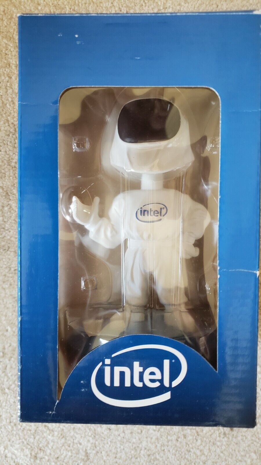 Intel Bunny Man People Bobblehead Limited Edition NEW IN BOX RARE