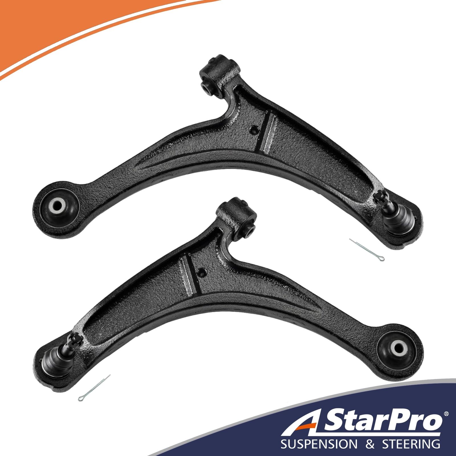 Front Lower Control Arms with Ball Joint Assembly For 2006-2014 Honda Ridgeline
