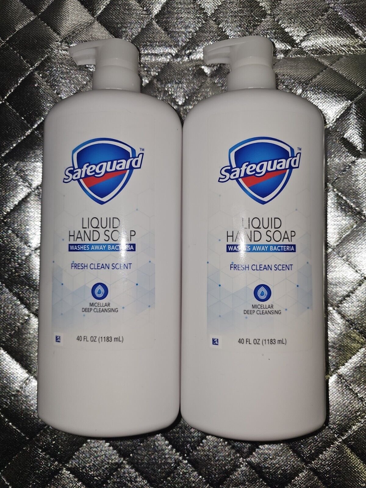 (2) SAFEGUARD Liquid HAND SOAP | Micellar Deep Cleansing| 40 oz (JUMBO) 🔥🔥🔥