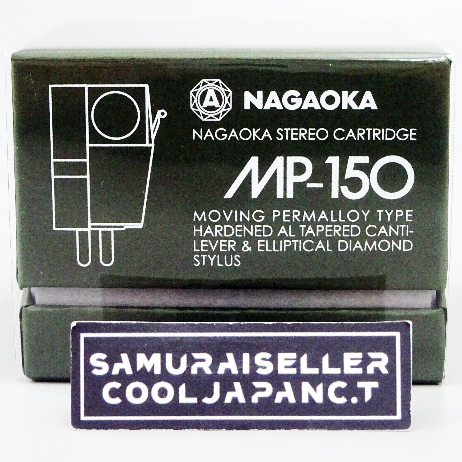 NAGAOKA MP-150 ONLY Stereo MM (MP) Cartridge Japan F/S NEW