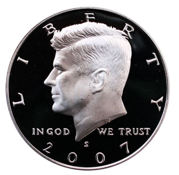 2007 S Proof Kennedy Half Dollar Uncirculated US Mint