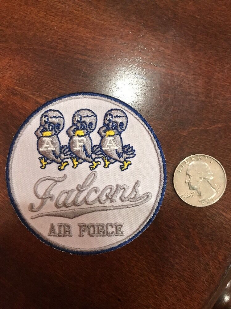 AIR FORCE FALCONS Vintage Embroidered IRON ON VINTAGE Patch Apps 3\