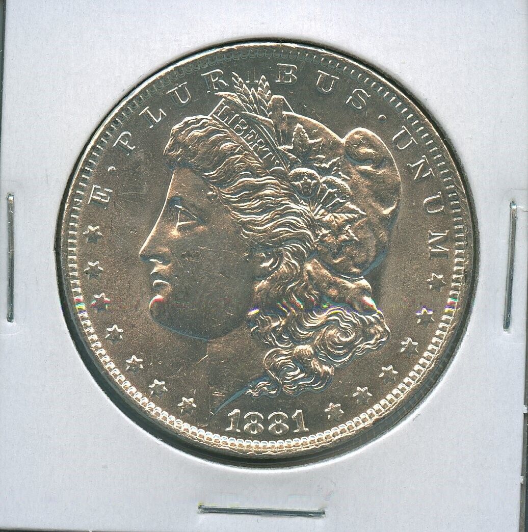 1881 O Morgan Dollar $1 Silver US Mint Coin #19 BU MS Uncirculated 1881-O