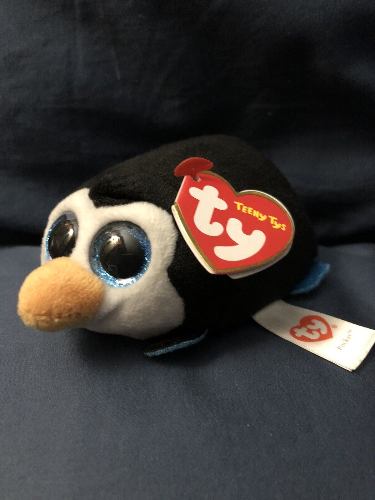 Teeny Ty Stackables 4” Pocket the Penguin NWT 2016